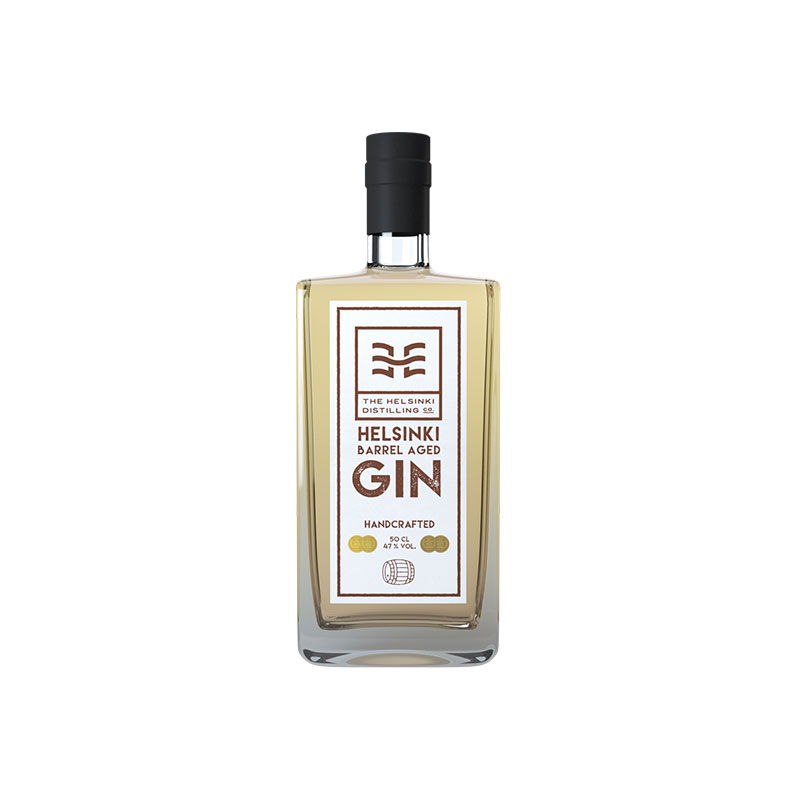 HELSINKI BARREL AGED GIN The Helsinki Distilling Company